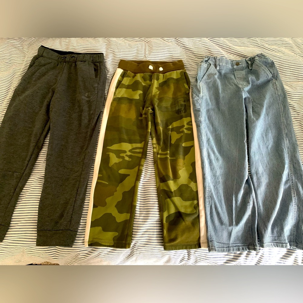 3-piece bundle gap Uniqlo boy pants